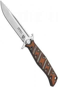 Нож складной НОКС Финка коричневый (342-009406)