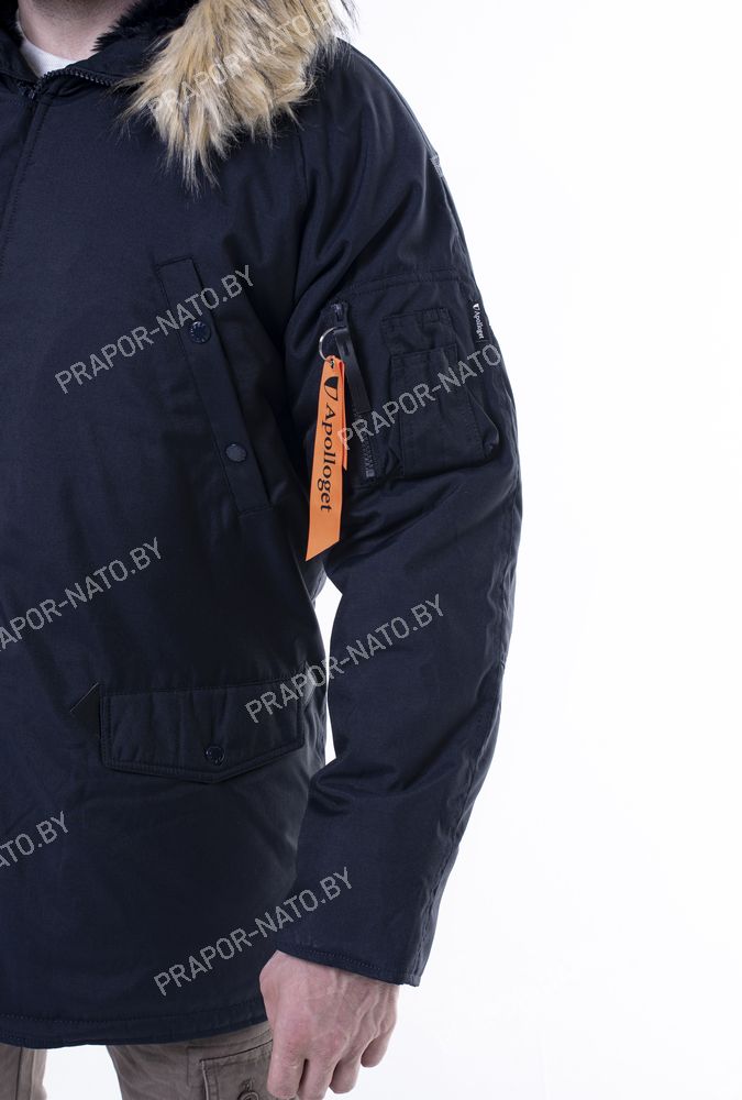 Куртка зимняя мужская Apolloget OXFORD Ink\Ink