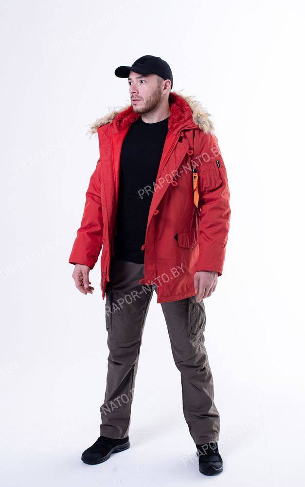 Куртка зимняя мужская Apolloget OXFORD JESTER RED
