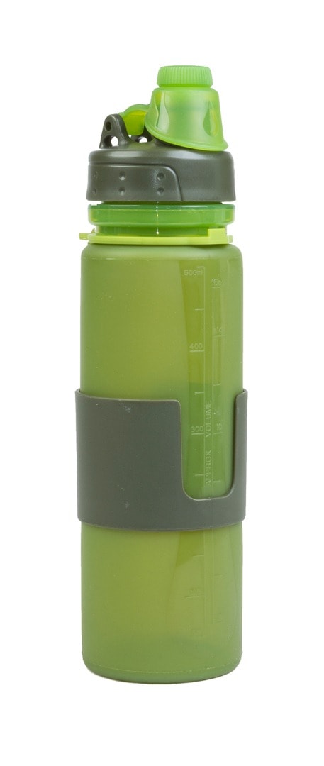 Бутылка силиконовая 500 мл Green