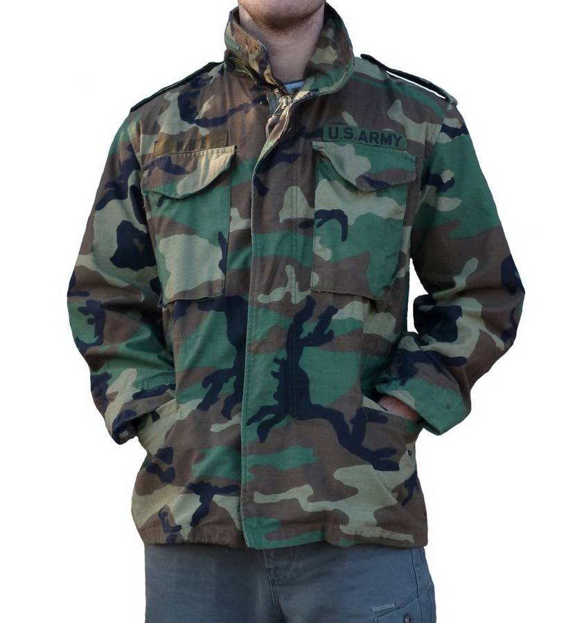 Куртка M65 Woodland US Army оригинал Б/У