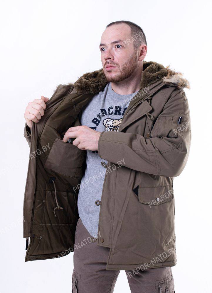 Куртка зимняя мужская Apolloget OXFORD GOTHIC OLIVE/OLIVE