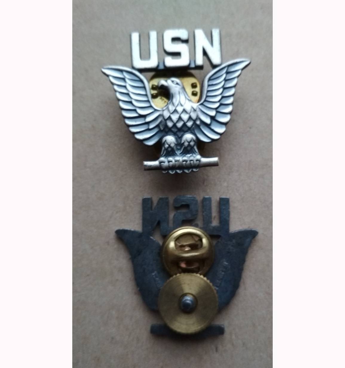 Значок эмблема военных моряков США