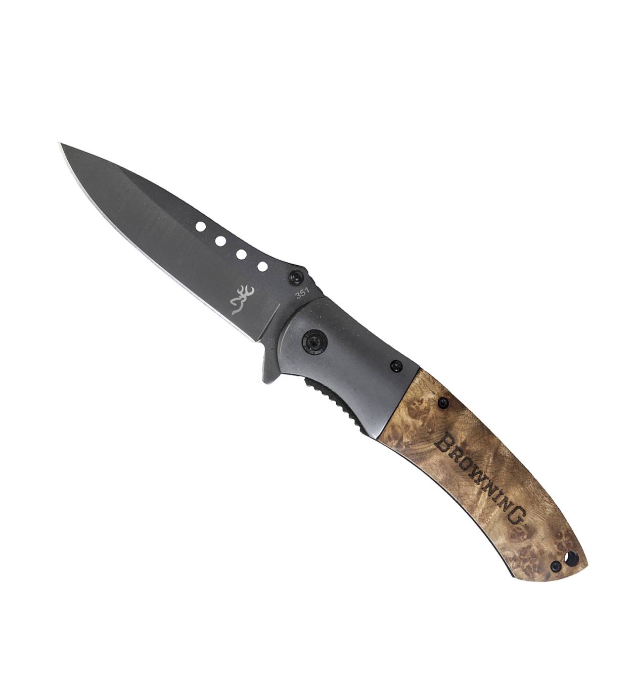 Нож BrowninG 351 с деревянной вставкой