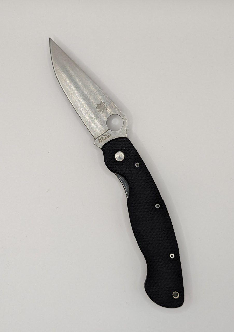 Нож складной Spyderco Military реплика Black
