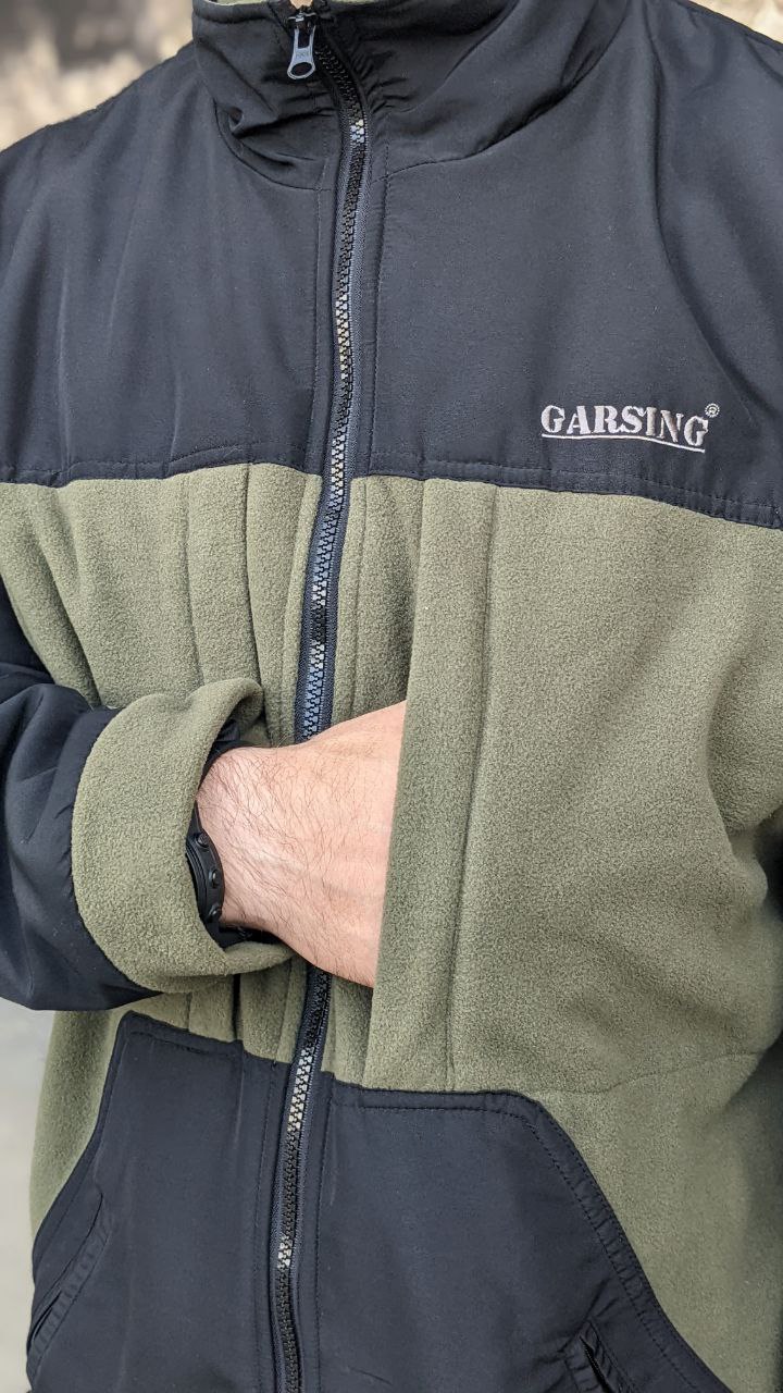 Флисовая куртка Garsing "Патруль" Olive-Black 
