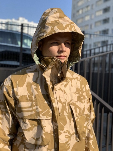 Куртка армии Великобритании GORETEX DDPM