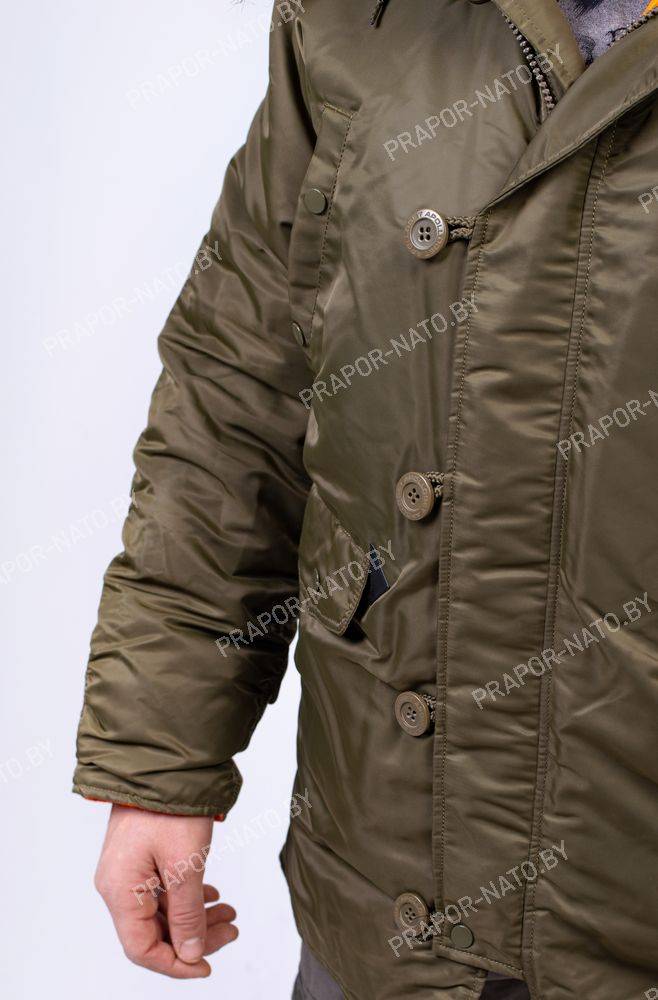 Куртка зимняя мужская Apolloget HUSKY CAPERS ORANGE