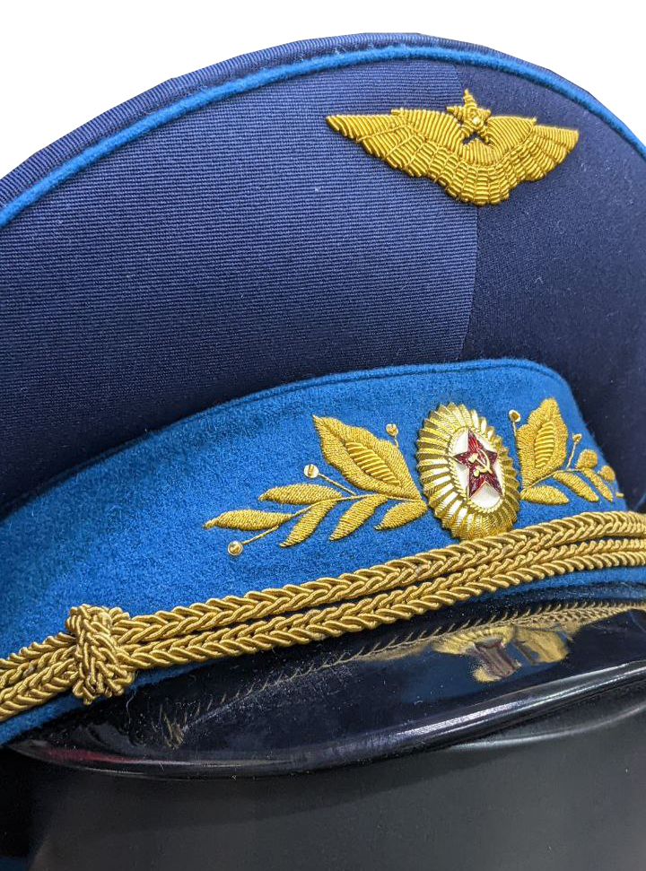 Фуражка офицерская ВВС СССР голубая