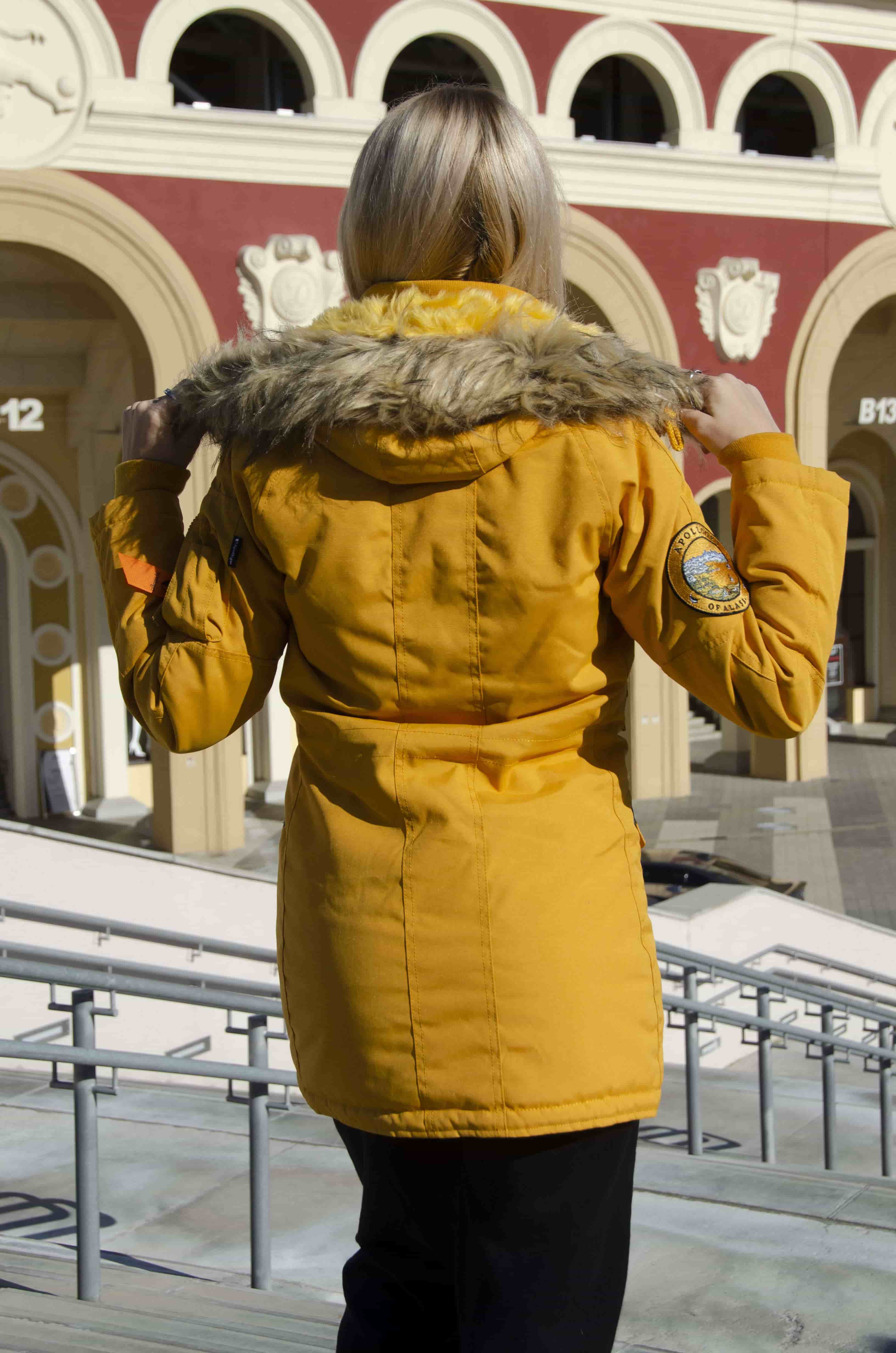 Куртка зимняя женская Apolloget WMN OXFORD Golden Glow