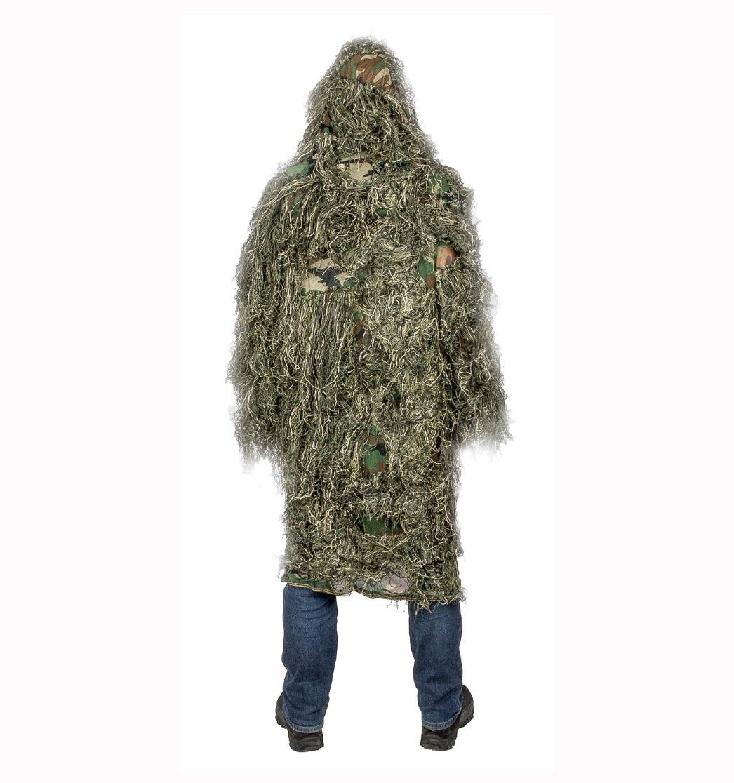 Куртка маскировочная Ghillie Poncho Woodland