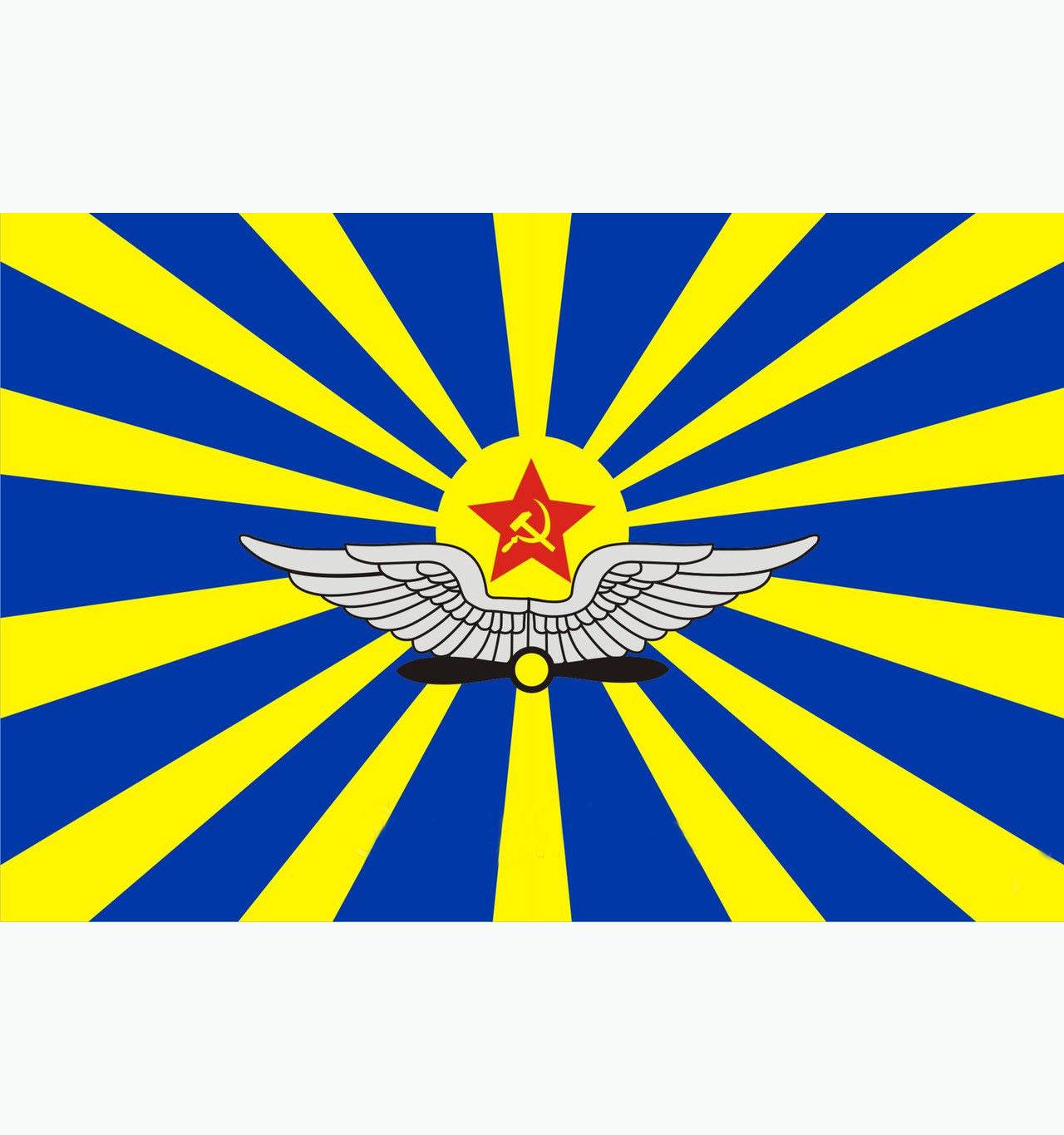 Флаг ВВС СССР 90х180 см