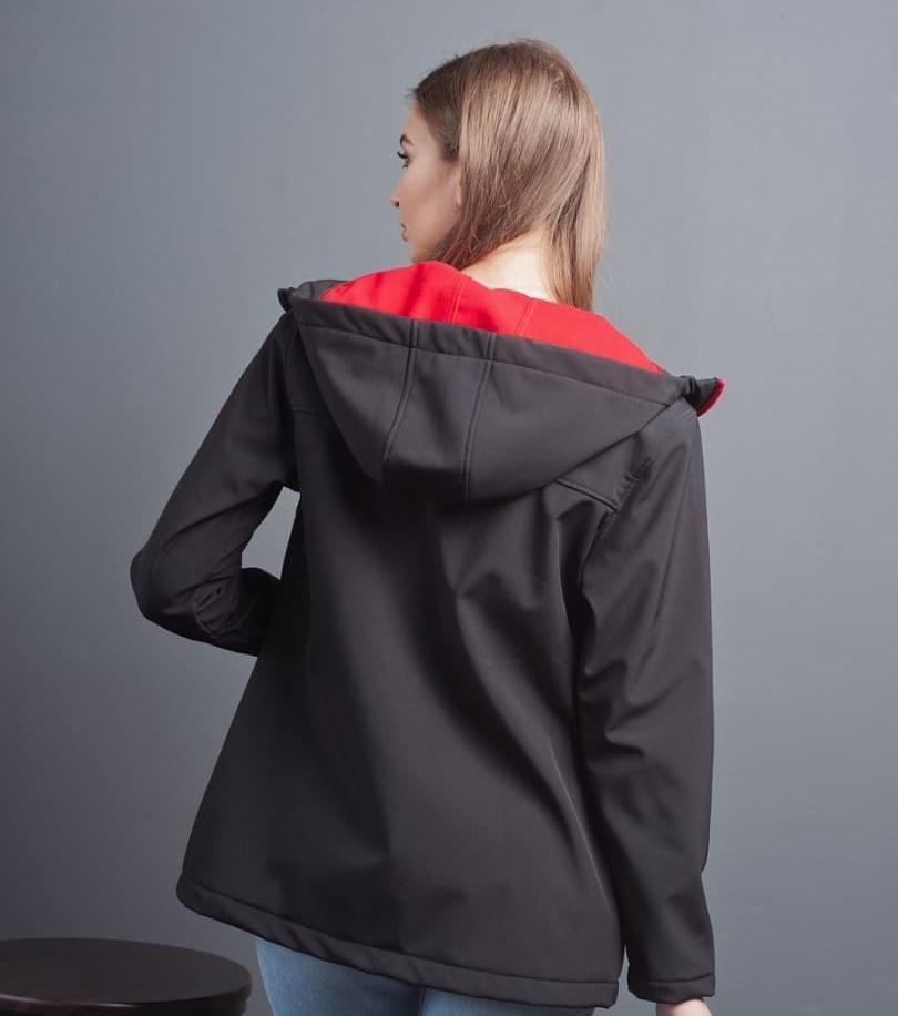 Куртка женская Soft Shell Verona Black/Red