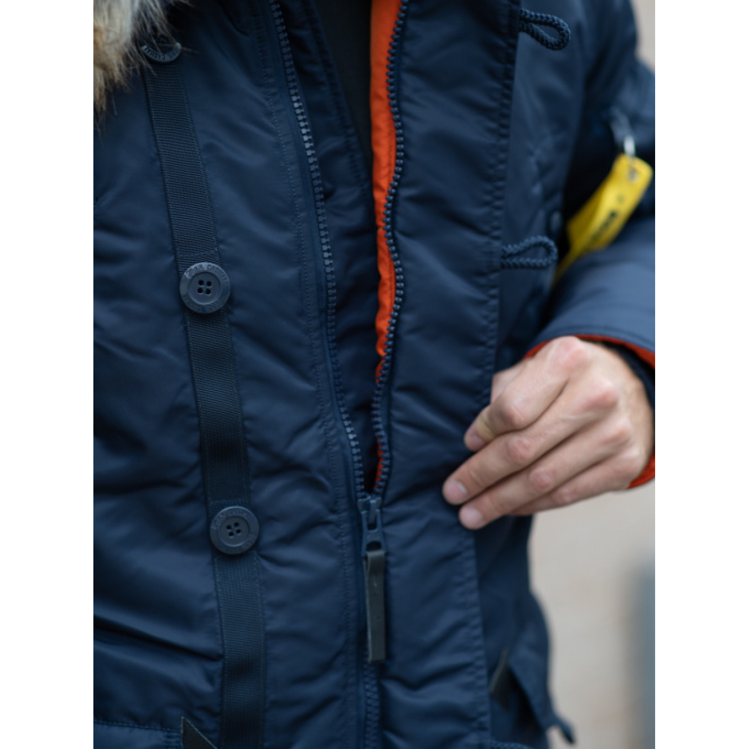 Куртка зимняя мужская M65 Casual Аляска N-3B Rep. Blue