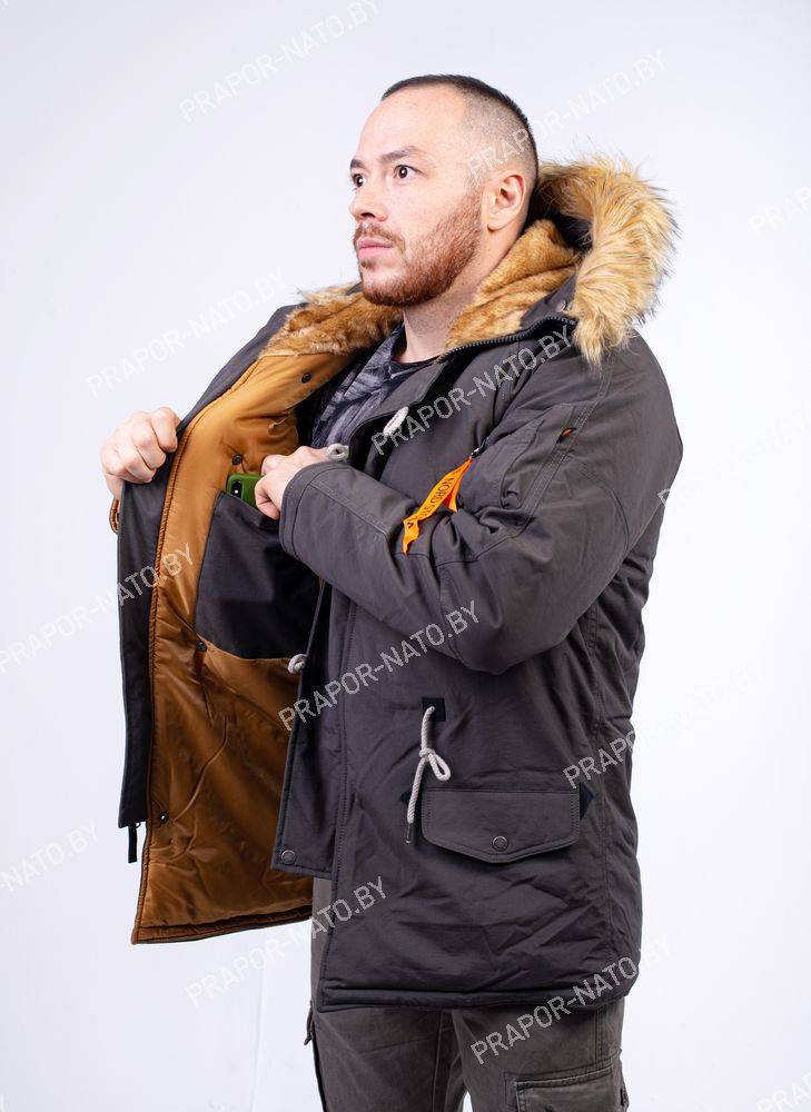 Куртка зимняя Nord Storm Husky Oxford Beluga Cinnamon