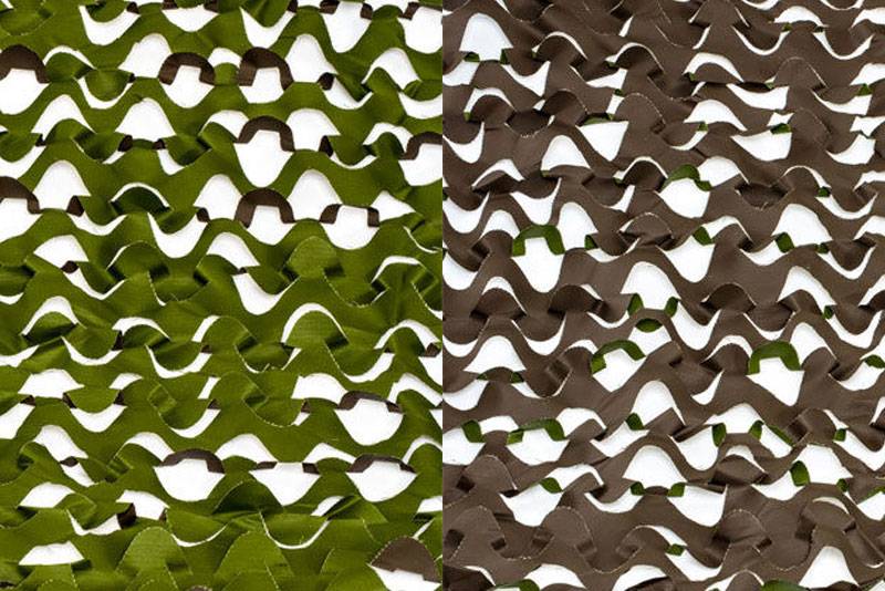 Маскировочная сеть Лайт-Профи зеленый-коричневый 3х6 м