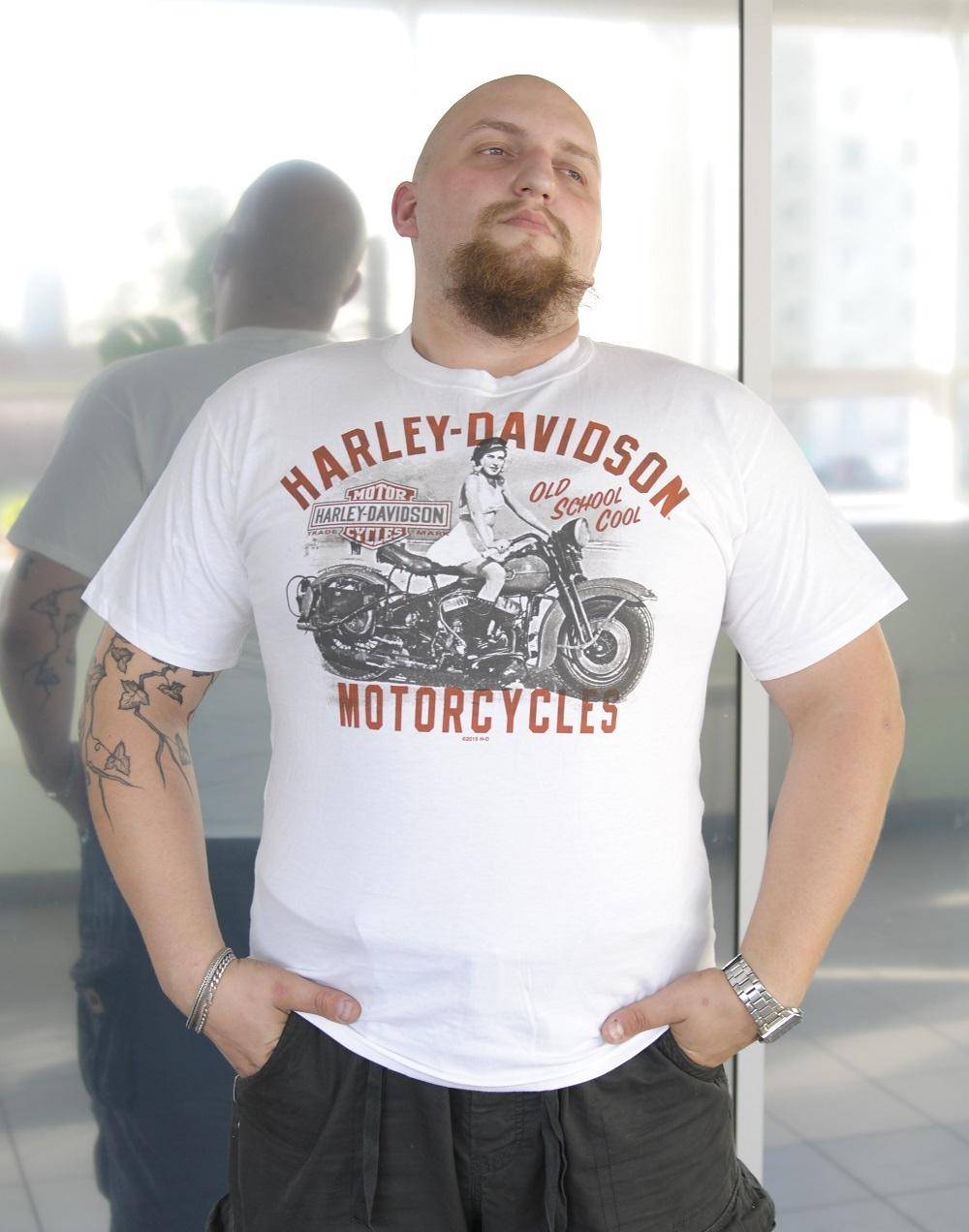 Майка White Harley Davidson