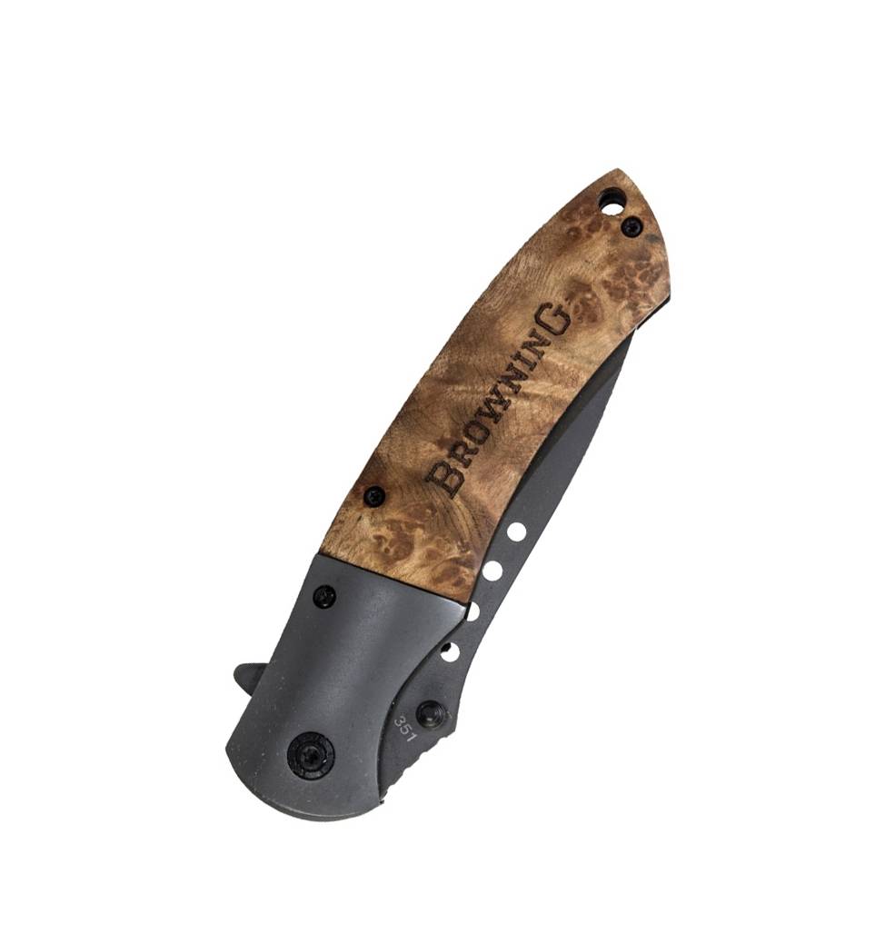Нож BrowninG 351 с деревянной вставкой