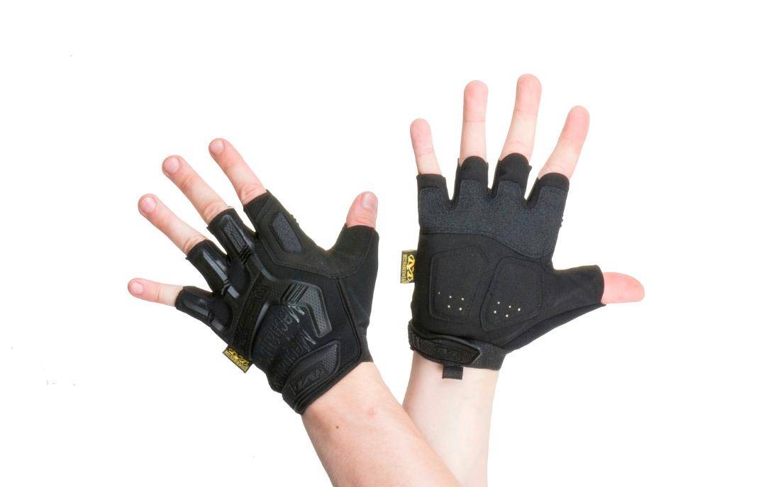 Перчатки беспалые mechanix m-pact fingerless Black