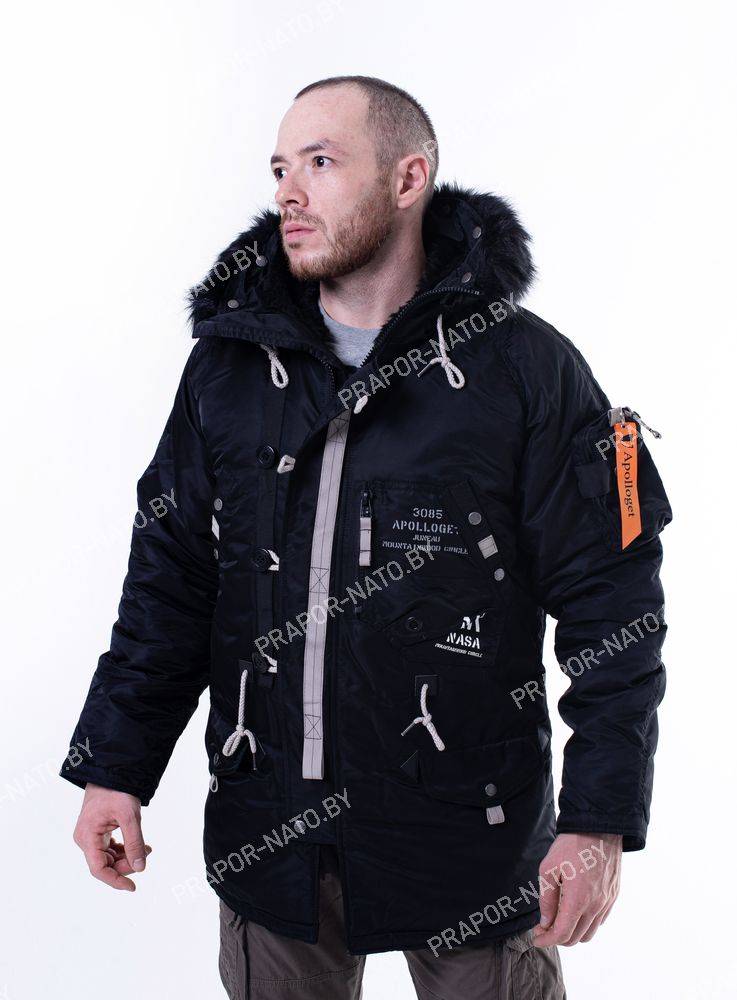 Куртка мужская Apolloget SAPPORO Black