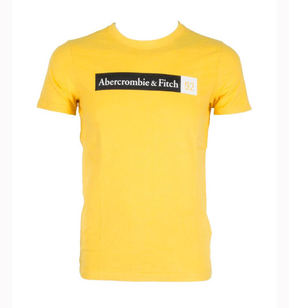 Футболка Abercrombie & Fitch 1881 yellow