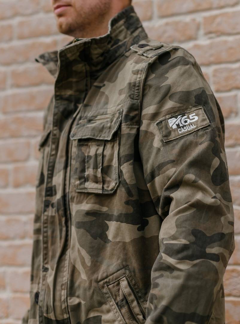 Куртка M65 Casual Commander Woodland Dark