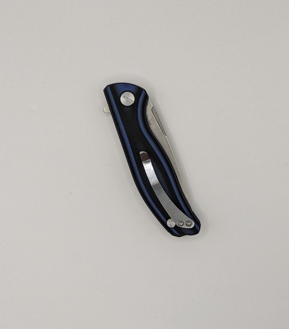 Нож складной Shirogorov D2 реплика Blue-Black