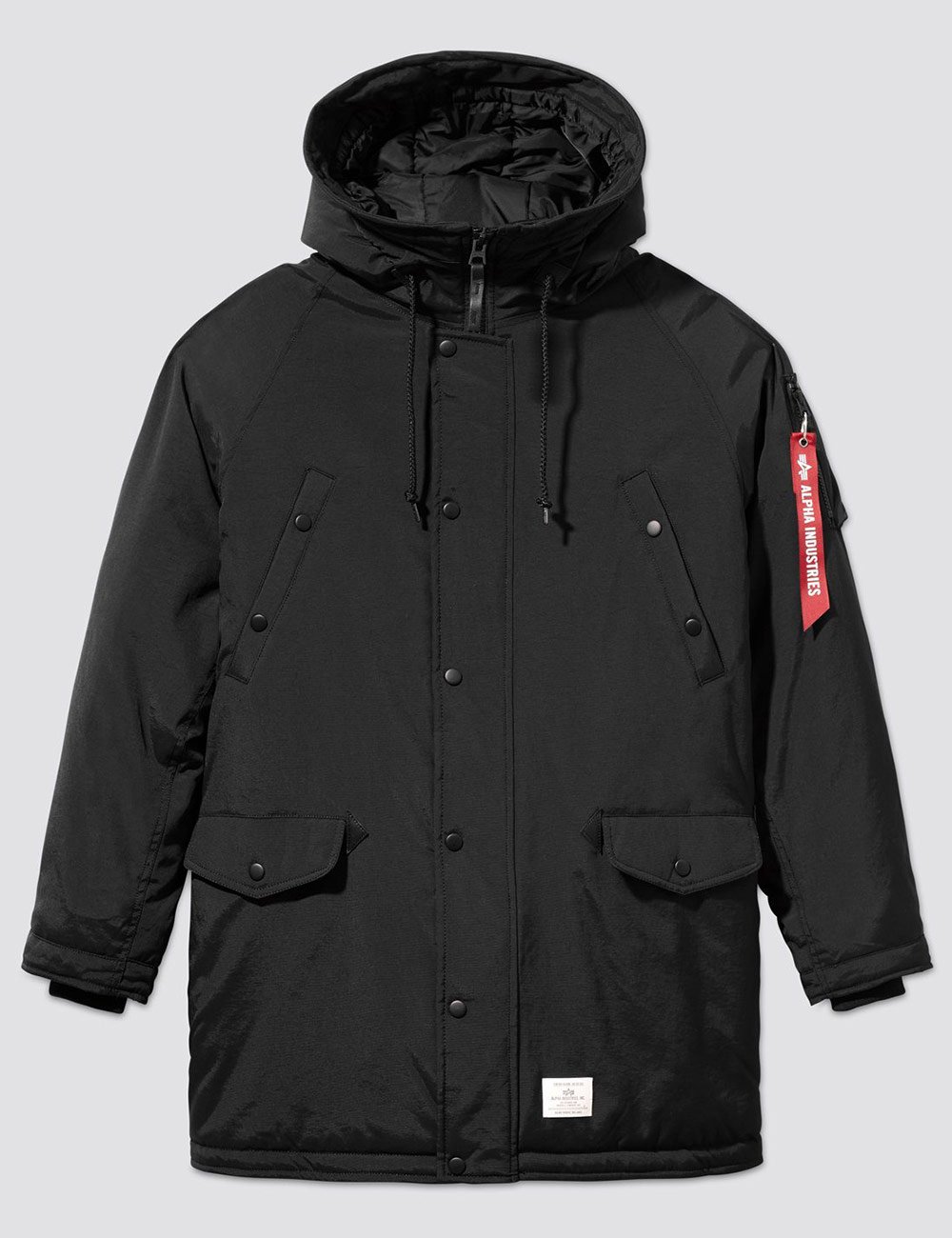 Куртка зимняя Alpha Industries N-3B Altitude MOD Parka Black