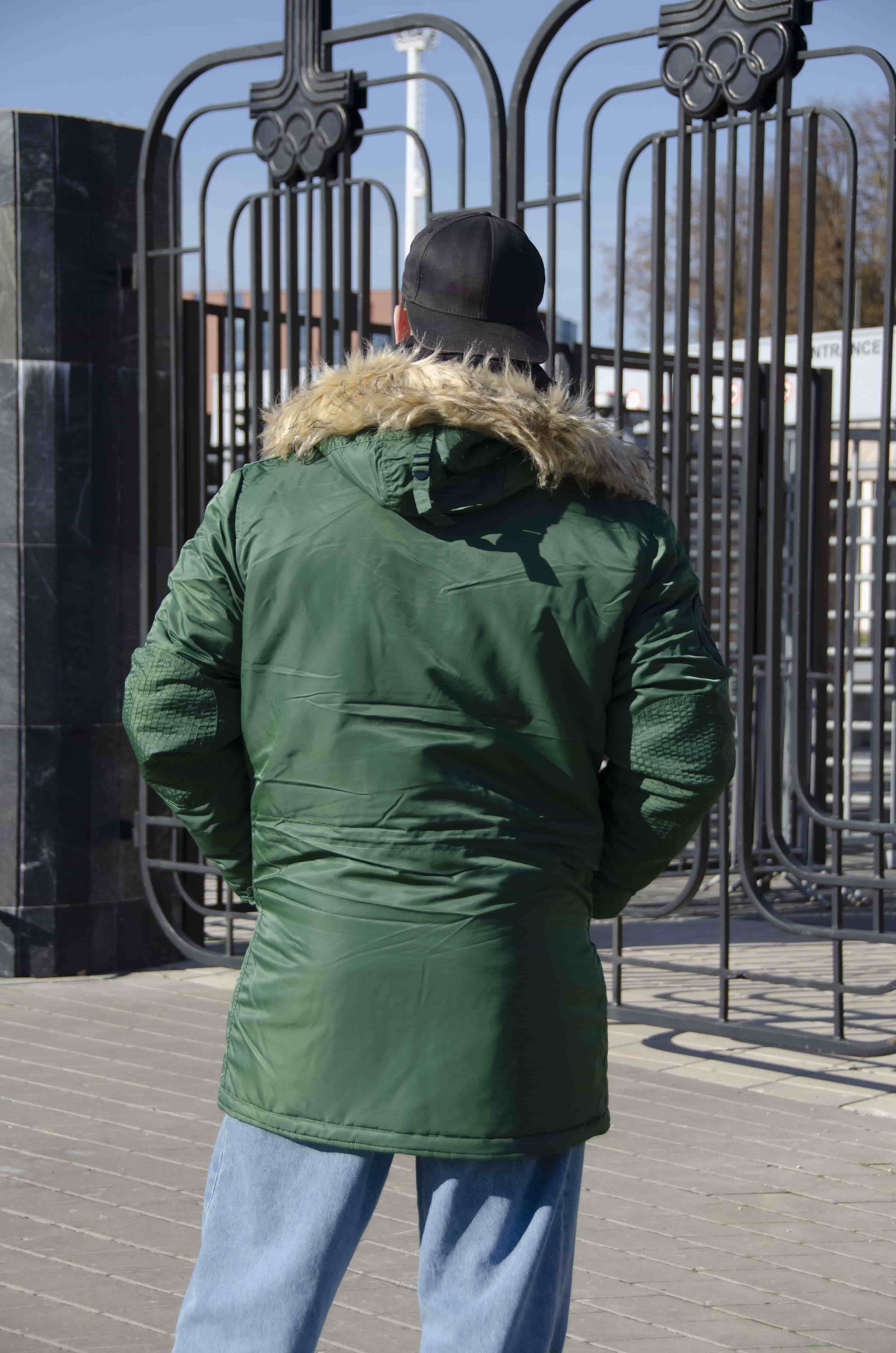 Куртка зимняя мужская Apolloget ARKTIKA Cadmium/Cadmium