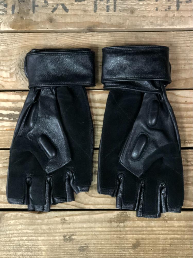 Перчатки galanteya кожаные беспалые