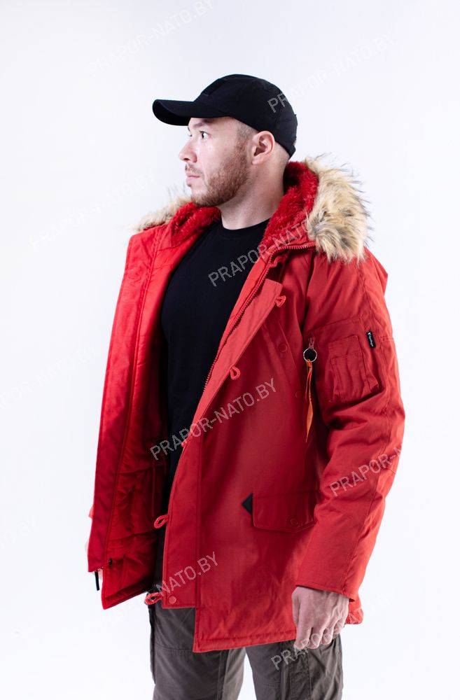 Куртка зимняя мужская Apolloget OXFORD JESTER RED