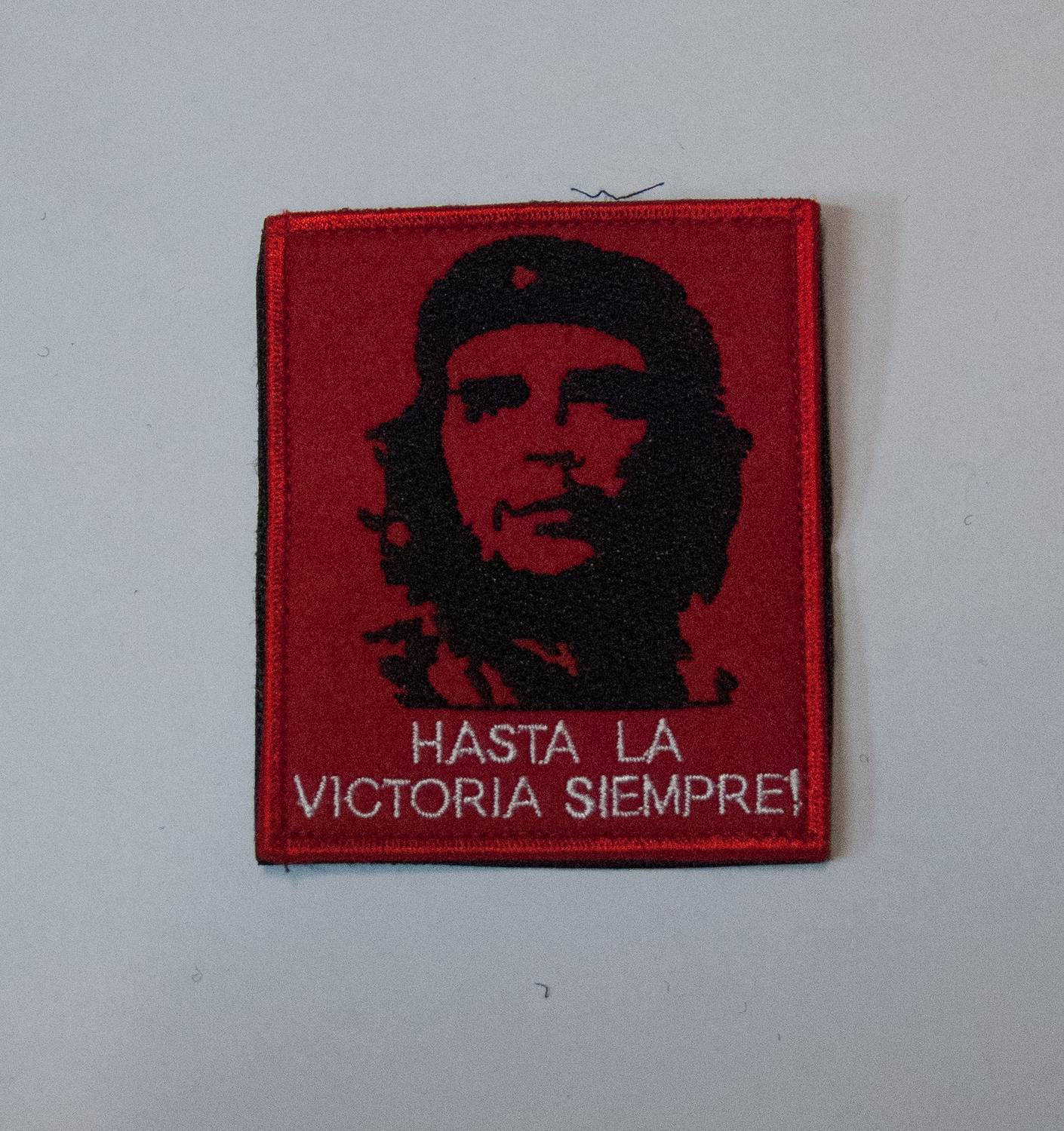 Нашивка "Hasta La Victoria Siempre!" на липучке